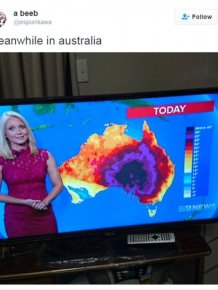 Australians Are Laughing Off The Pain As They Try To Survive A Heatwave