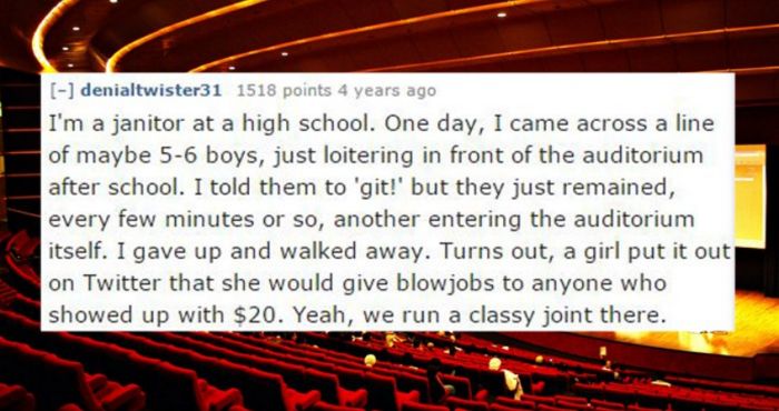 Teachers And Students Reveal Crazy Sex Stuff They Witnessed At School