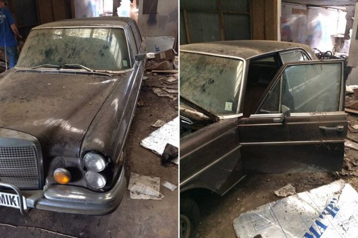 Untouched Mercedes-Benz Discovered In An Old Barn