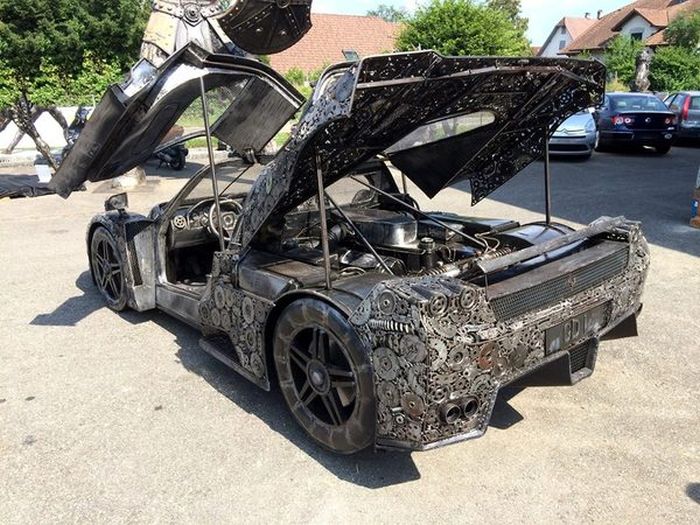 It's Hard To Believe This Epic Car Was Made From Scrap Metal
