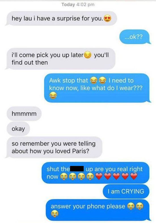 Guy Trolls His Girlfriend So He Can Watch A Football Game