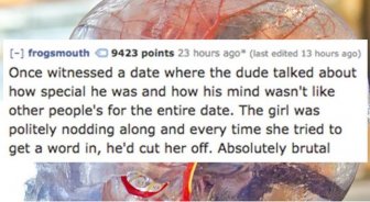Waiters Reveal The Worst Dates They've Ever Witnessed