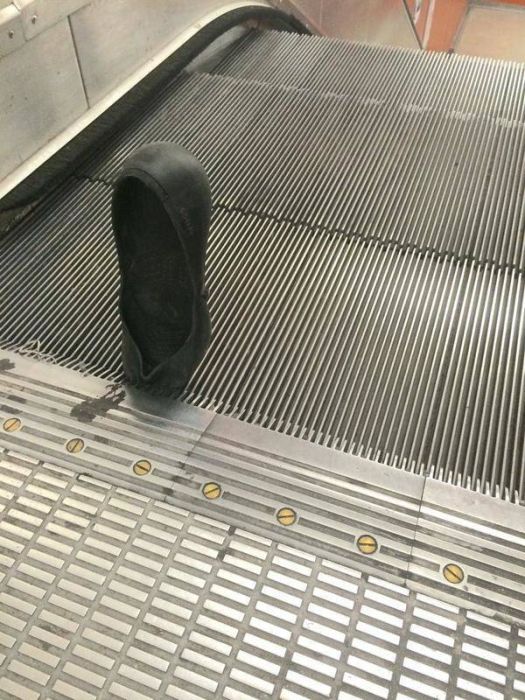 Escalators Really Are A Threat To Mankind
