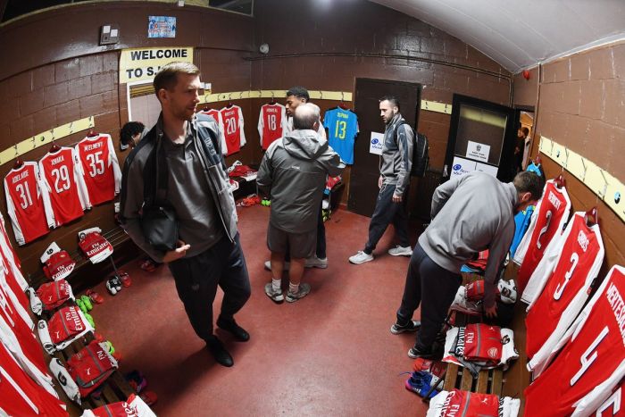 Arsenal Accused Of Lack Of Respect For Trashing A Locker Room