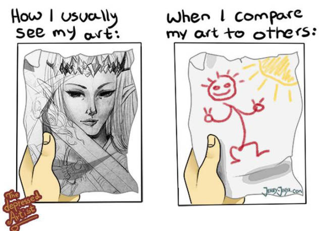 An Artist's Life Is Far From Easy