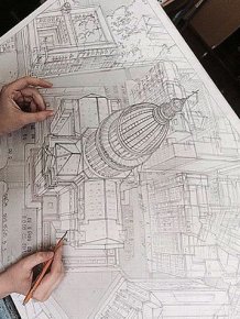 Impressive Architectural Sketches Show A University Student’s Talent
