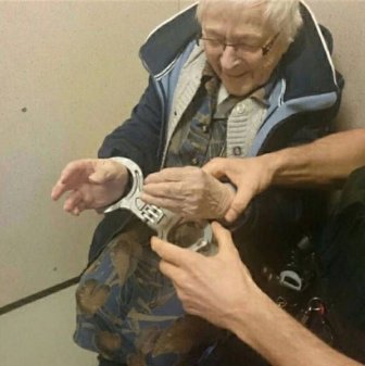 Elderly Woman Asks To Be Arrested At 99 Years Old