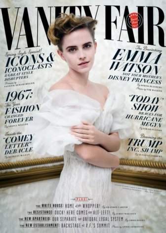 Emma Watson Goes Topless For Racy Vanity Fair Photo Shoot