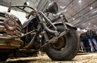 The World's Largest Motorcycle Has An Engine From A Soviet Tank