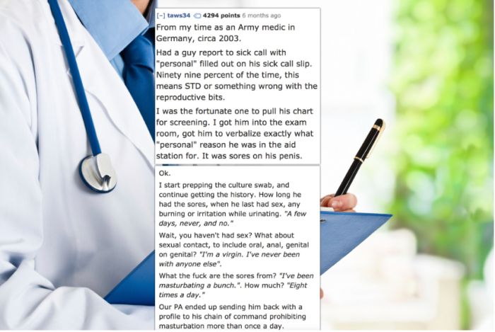 Nurses Reveal Absurd Answers Patients Shared About Their Sexual History