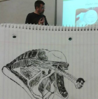 Artist Draws Interesting Pictures Of Their Professor
