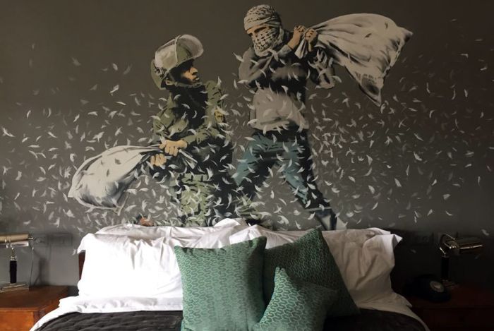 Banksy Opens A Hotel With The World's Worst View