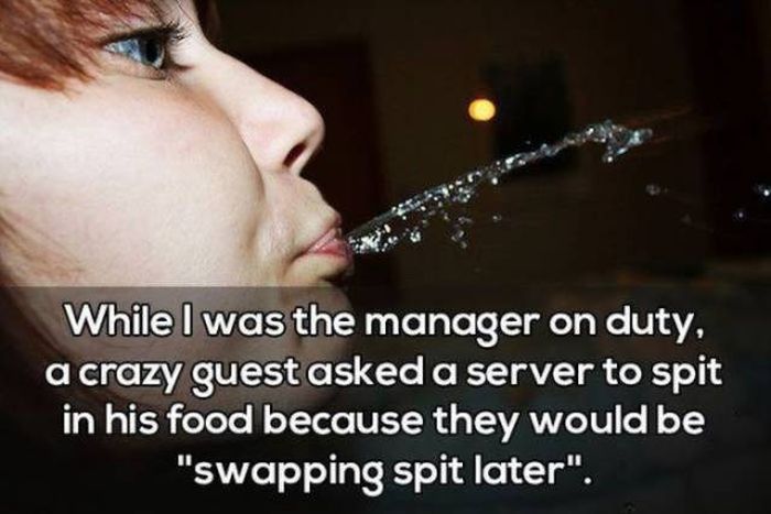 You Can Find Some Very Strange People In Restaurants