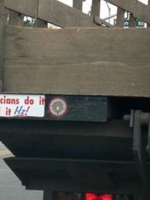 Funniest Things Spotted On Trucks
