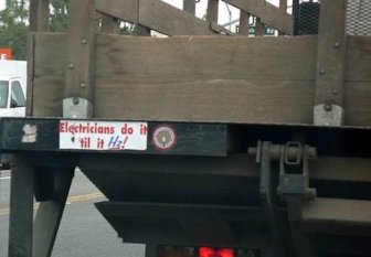 Funniest Things Spotted On Trucks