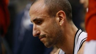 Manu Ginobili Botches A Big Time Free Throw