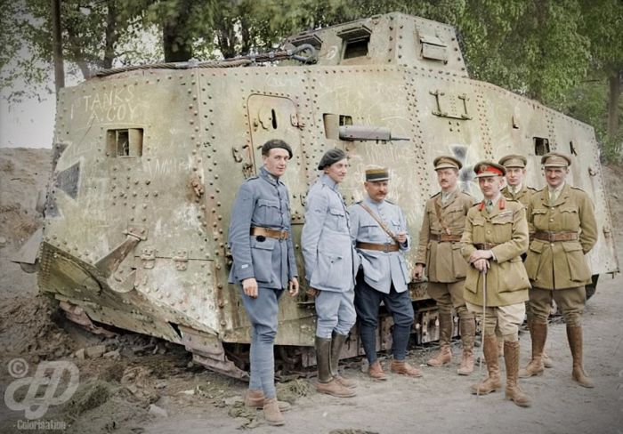 Vintage World War I Photos Look Stunning In Color