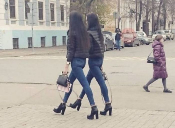 Crazy Street Fashion In Russia