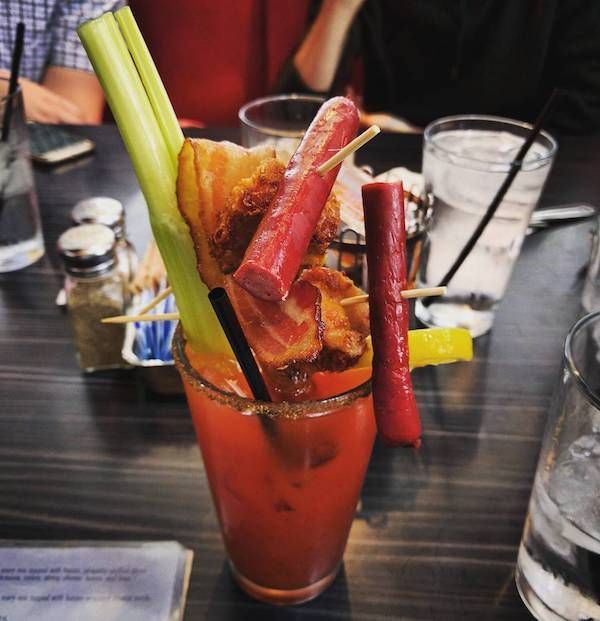 The Bloody Mary Is A Delicious Looking Drink