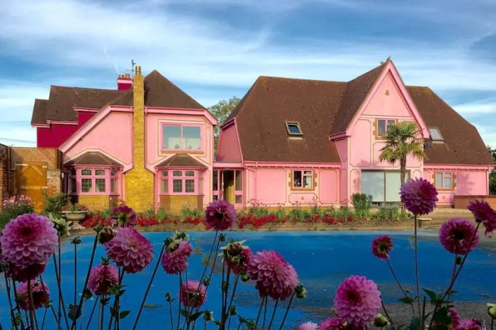 This Home Is Perfect For Anyone Who Loves The Color Pink