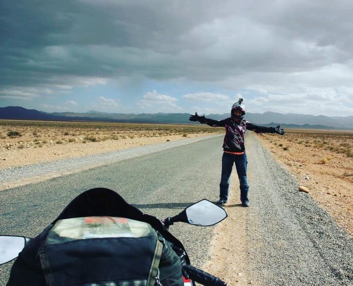 Adventurer Takes Awesome Motorcycle Journey Around The World