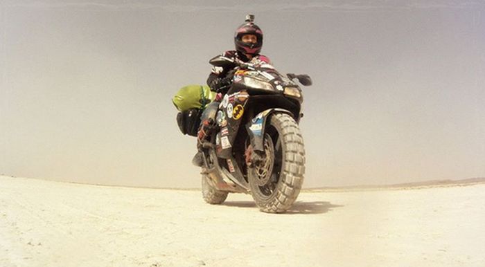 Adventurer Takes Awesome Motorcycle Journey Around The World