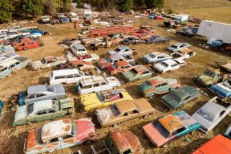Canadian Sells Farm With A Collection Of 340 Rare Cars