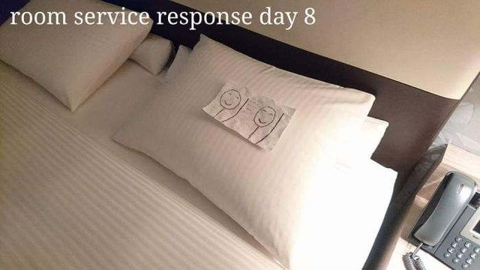 Guest With A Sense Of Humor Challenges Hotel Maids