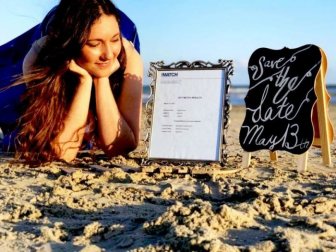 Woman Throws Herself A Special Ceremony On The Beach