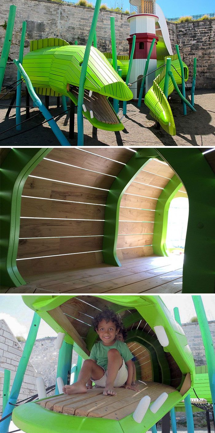 Even Grown Ups Can't Resist These Awesome Playgrounds