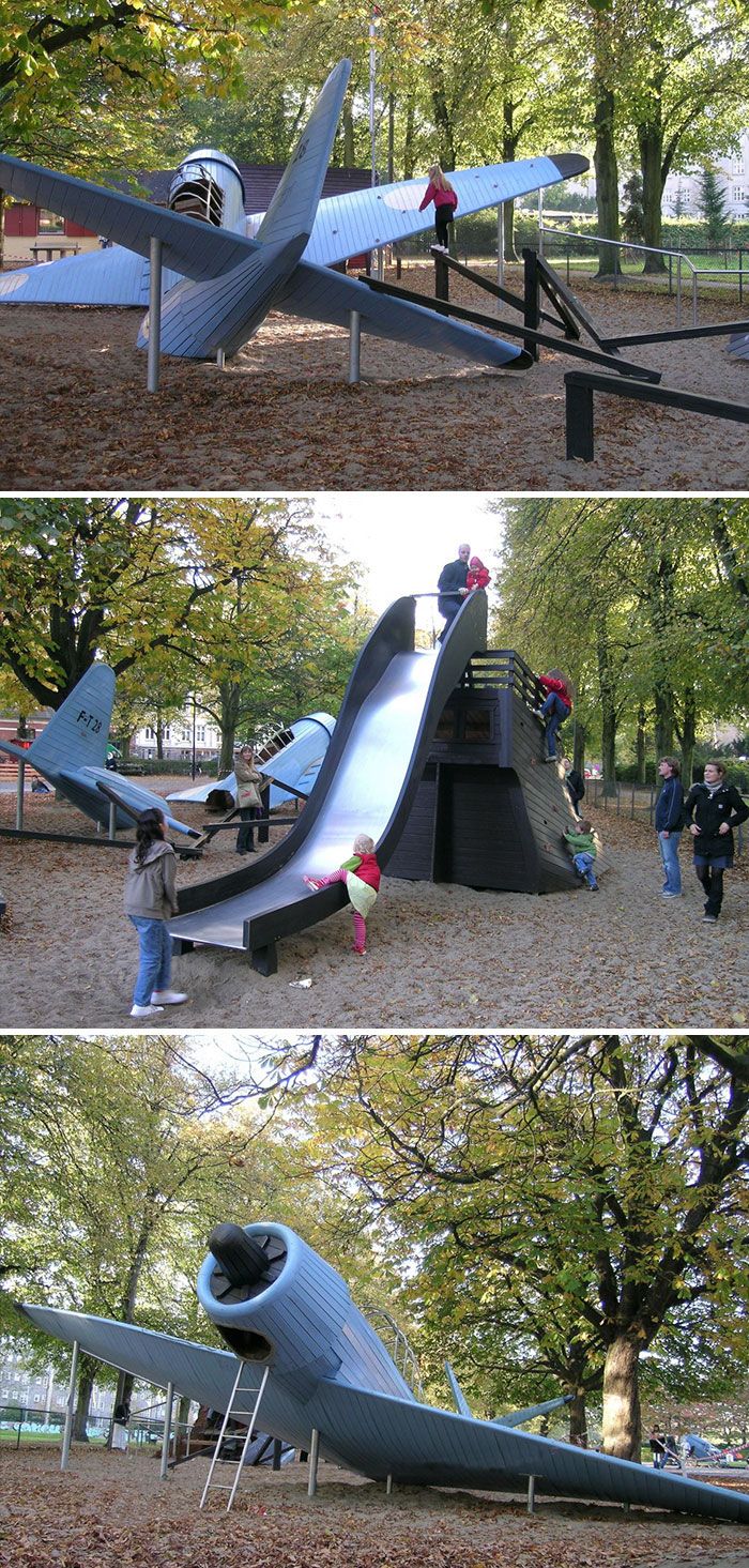 Even Grown Ups Can't Resist These Awesome Playgrounds
