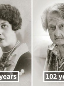 Pictures Of People As Young Adults And 100 Year Olds