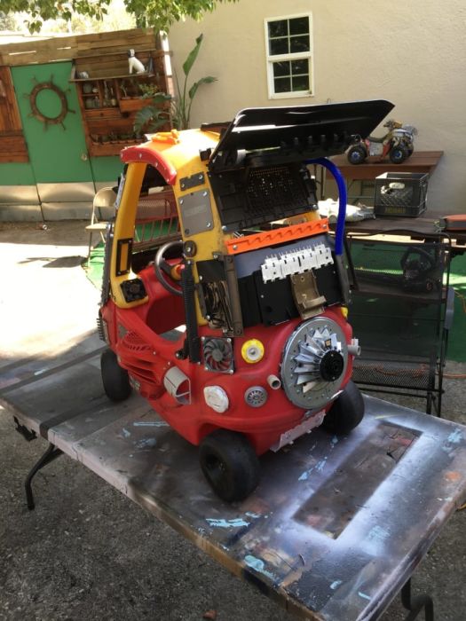 Dad Turns Cars Meant For Kids Into Something Straight Out Of Mad Max