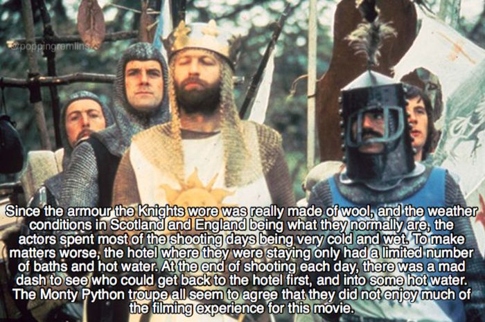 Hilarious Facts About Monty Python And The Holy Grail