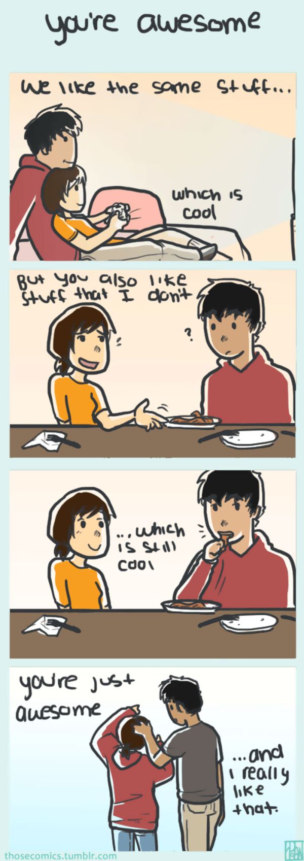Comics About Couple Life Show Happiness Is In The Little Things