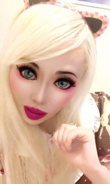 Girl Goes From Goth To Real Life Barbie Doll