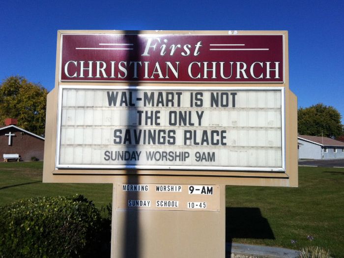 The Funniest Church Signs The Internet Has To Offer