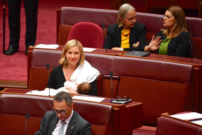 Larissa Waters Becomes First Woman To Breastfeed In Australia's Parliament