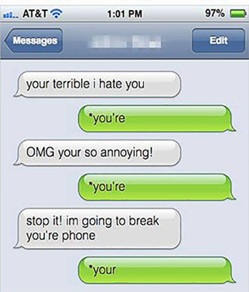 Texting Is A Troll's Paradise