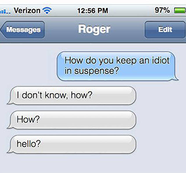 Texting Is A Troll's Paradise