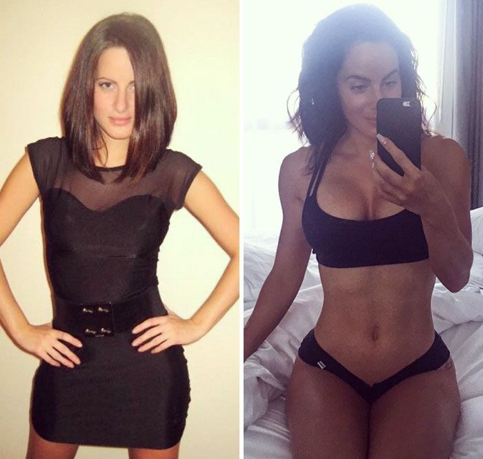 Before And After Fitness Transformations Show People Who Got Ripped