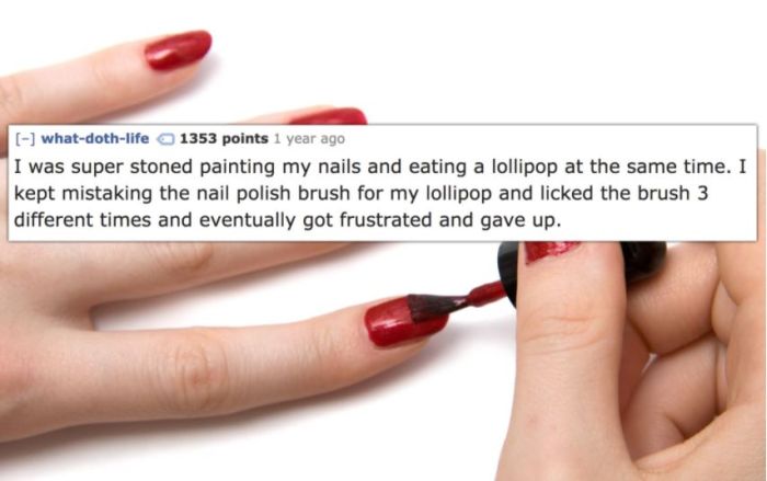 People Admit The Weirdest Things They've Ever Done While High