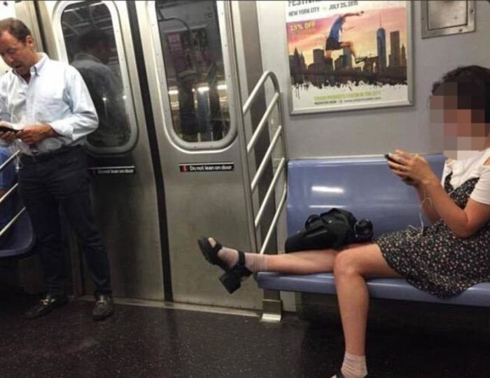 What It Looks Like When Women Start Femspreading On Public Transportation