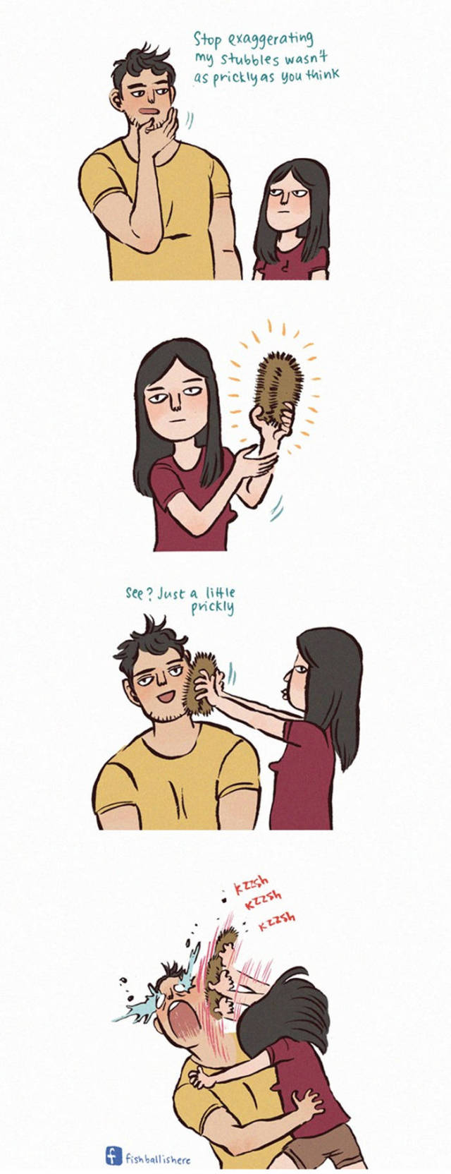 Comics That Explain What Life Is Like With A Boyfriend That's A Giant And A Nerd