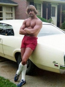 Throwback Photos Of Guys Trying To Look Cool In Short Shorts