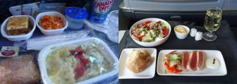 The Food In Business Class Is Twice As Good As Economy Class
