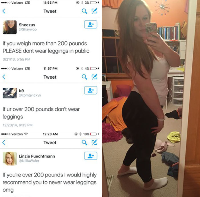 Girl Has Perfect Response For What Women Over 200 Lbs Shouldn’t Wear