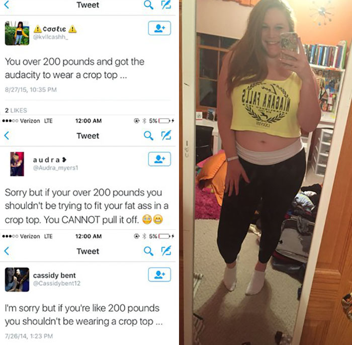 Girl Has Perfect Response For What Women Over 200 Lbs Shouldn’t Wear