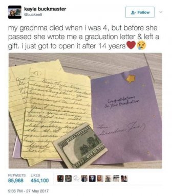 She Had To Wait 14 Years To Get This Gift From Her Late Grandmother