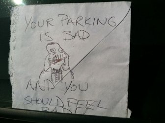 People Who Suck At Parking Share Hilarious Notes They've Received